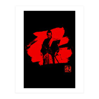 Samurai In Red (Print Only)
