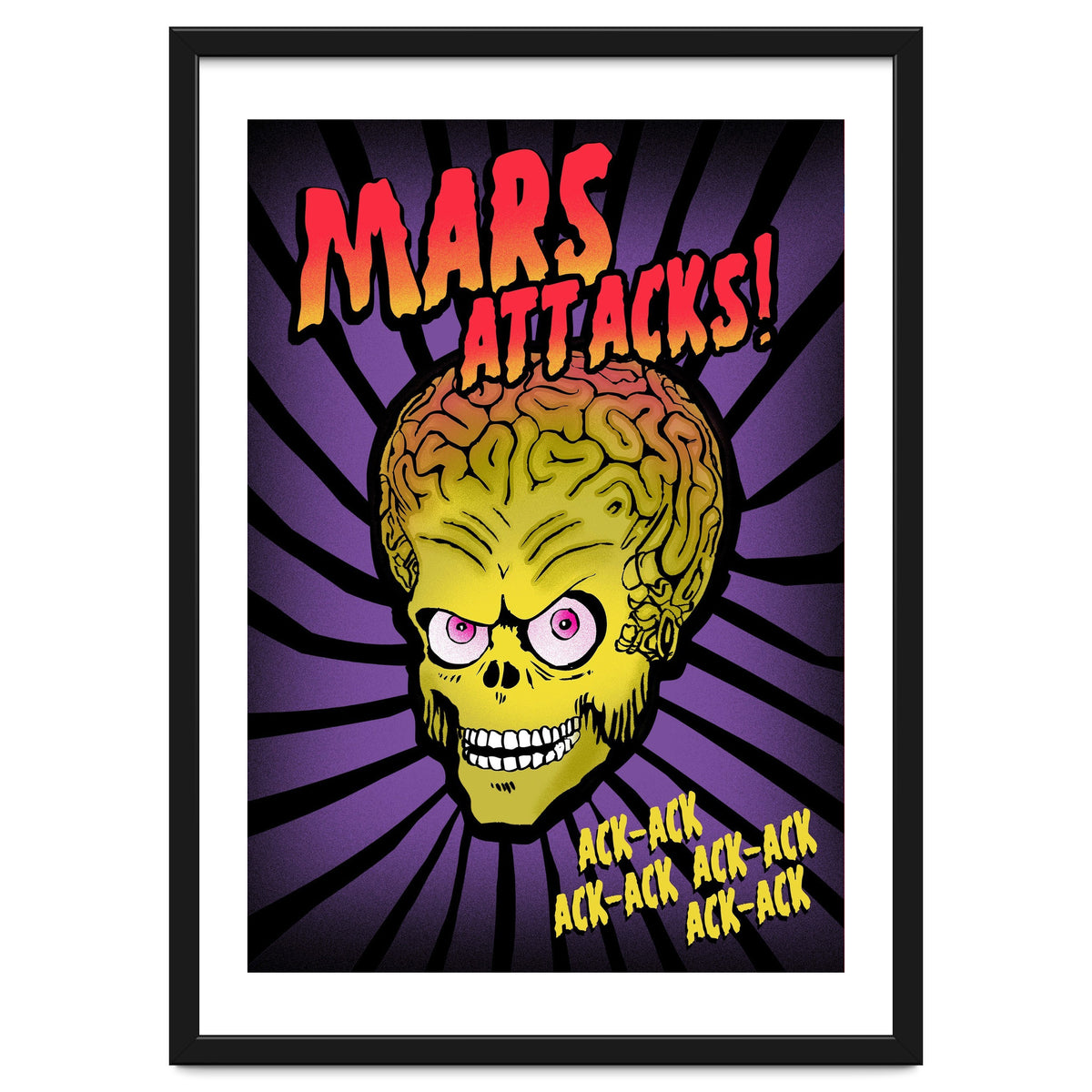 Mars Attacks movie poster