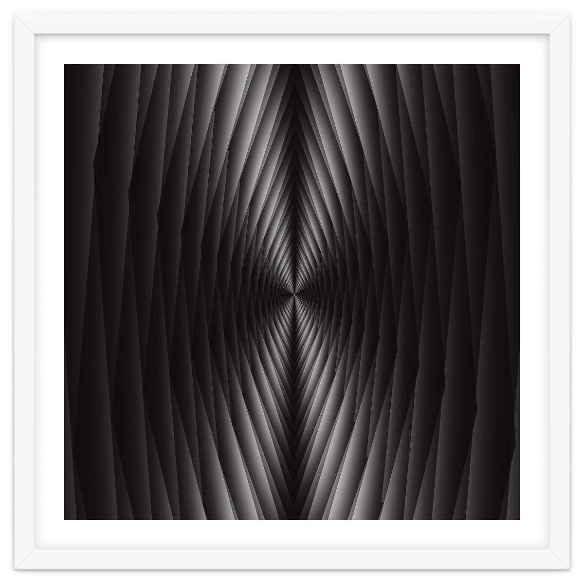 Monochrome Spiral Background