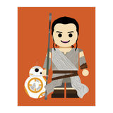 BB8 and Rey Toy (Print Only) thumbnail
