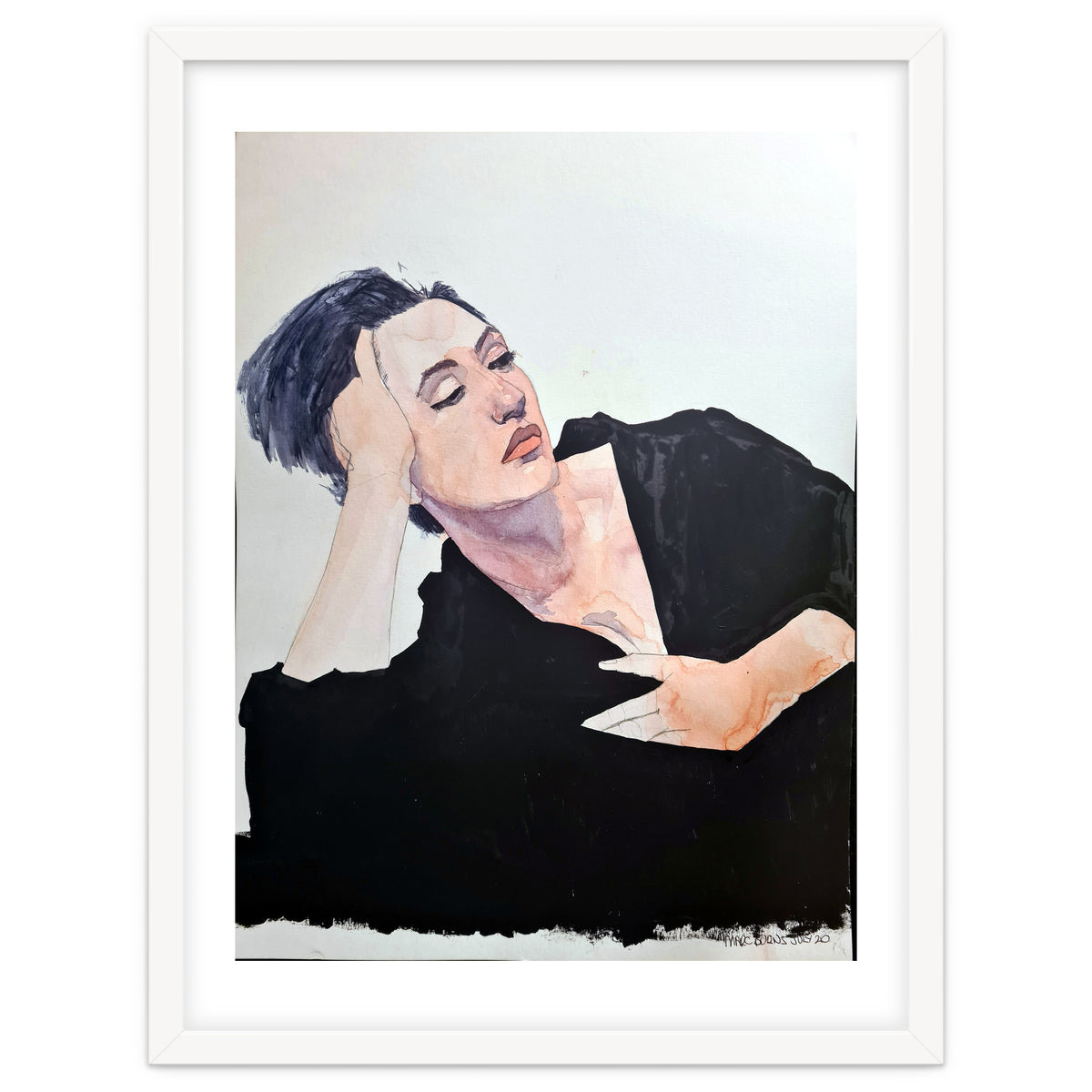 Untitled #91 - Woman in black