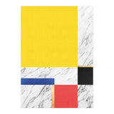 Geometric and golden X (Print Only) thumbnail