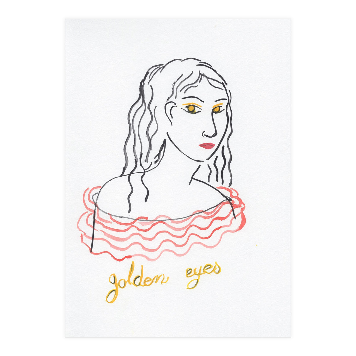 Golden eyes (Print Only)