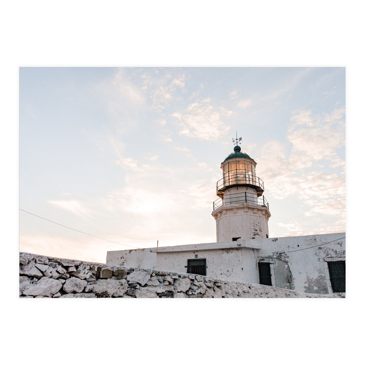 Armenistis Lighthouse Mykonos (Print Only)