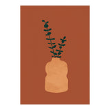 Terracotta Earth Tones Wall Decor Pottery Plant II (Print Only) thumbnail