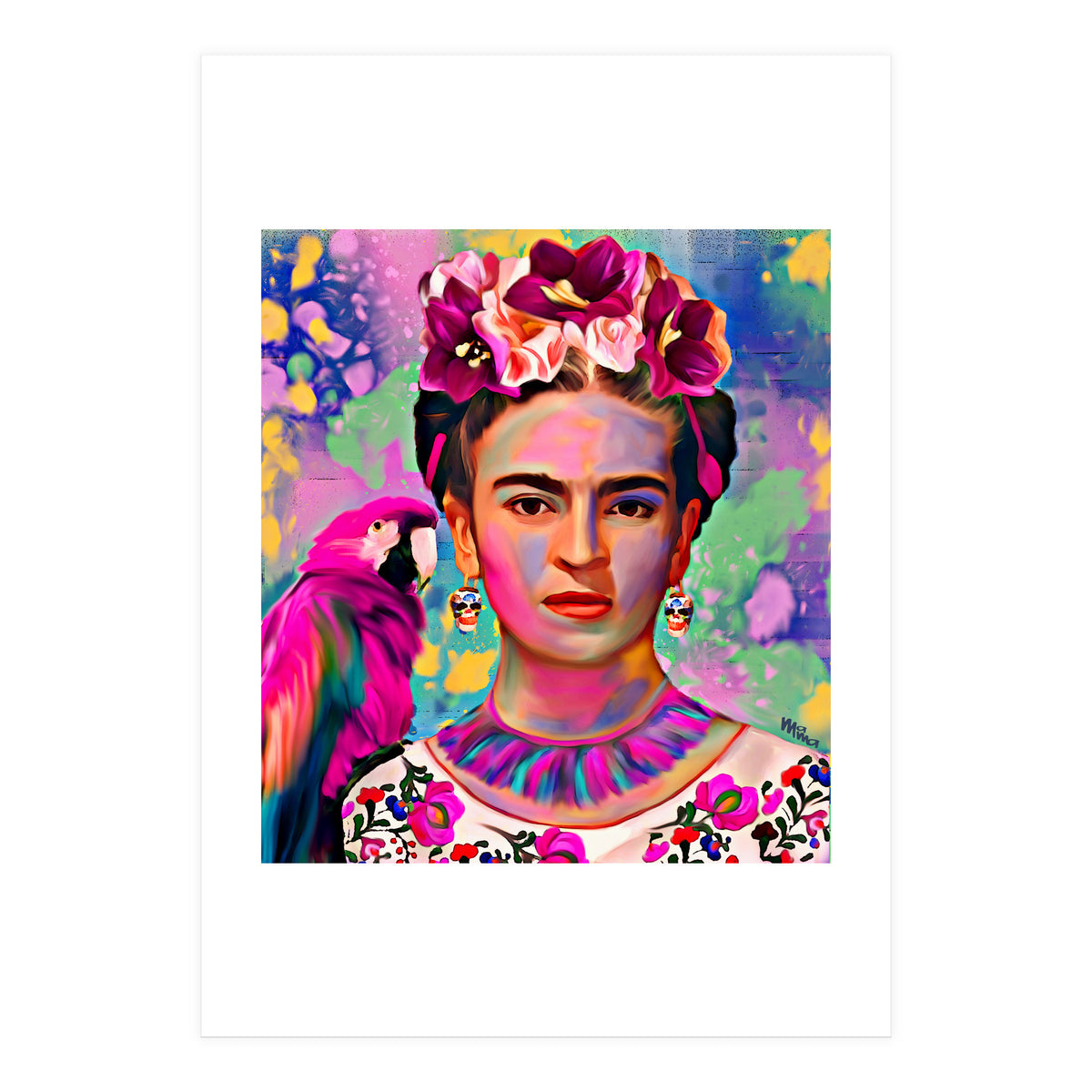 Tribute to Frida Khalo (Print Only)