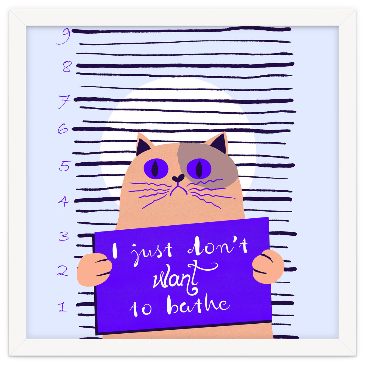 I just don't want to bathe