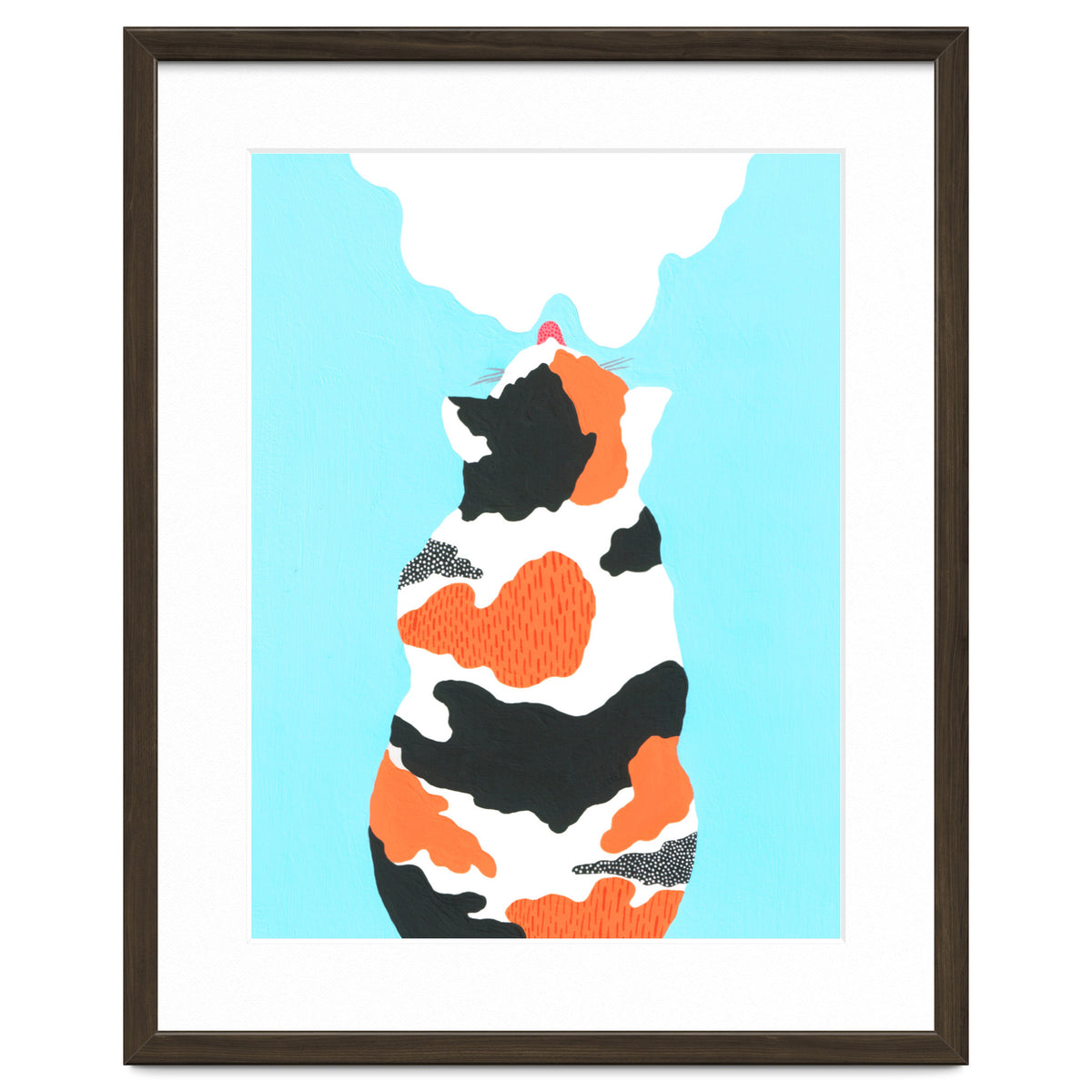 Tri Colored Calico Cat