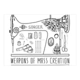 Weapons Of Mass Creation - Sewing (Print Only) thumbnail
