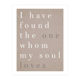 The One My Soul Loves (Print Only) thumbnail