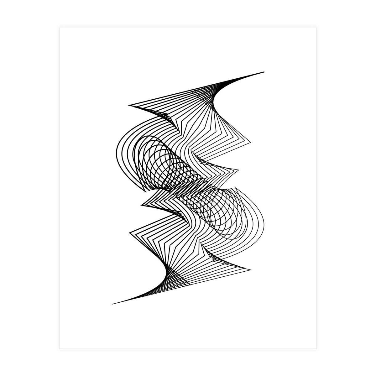 Organized Chaos_White (Print Only)