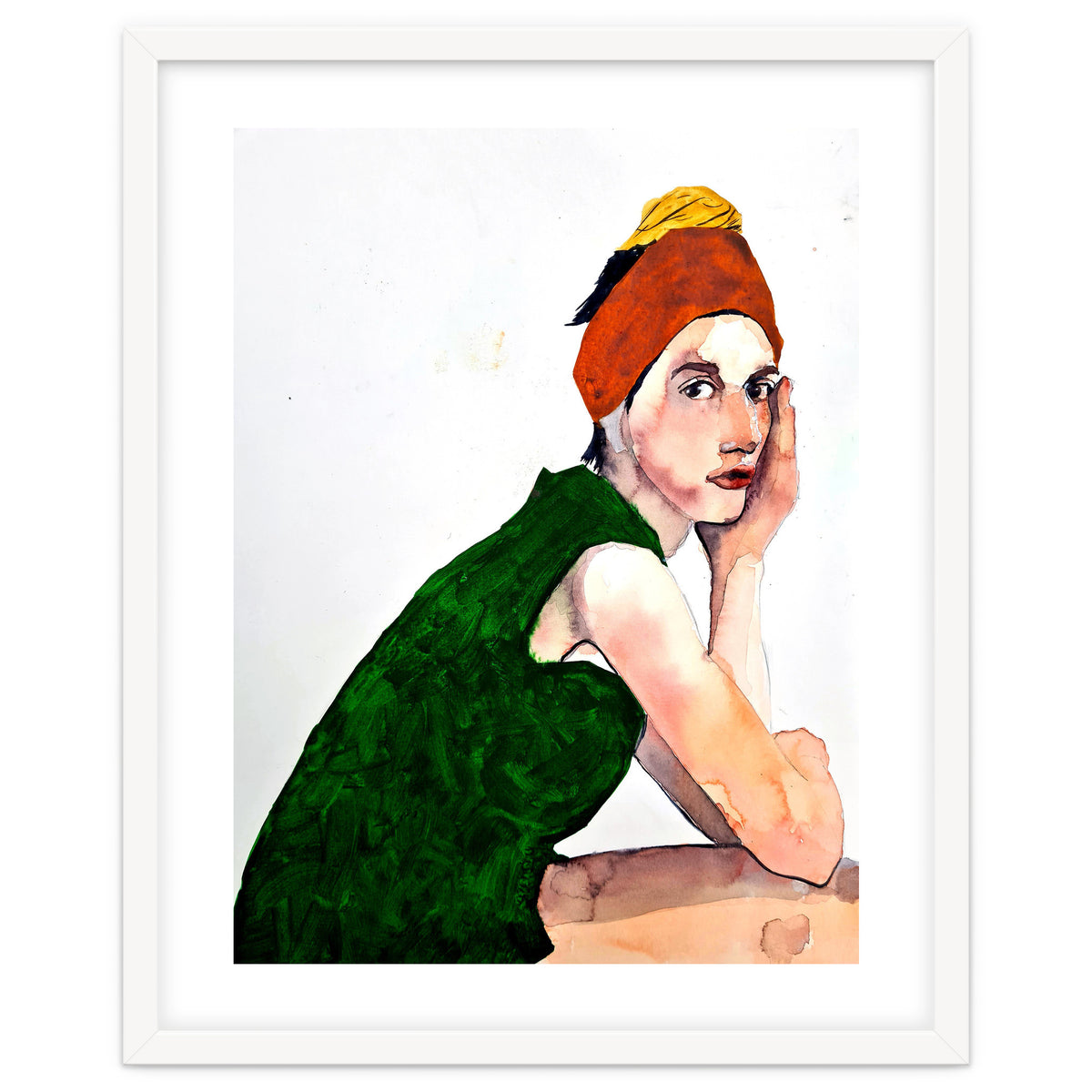 Untitled #86 - Woman in green