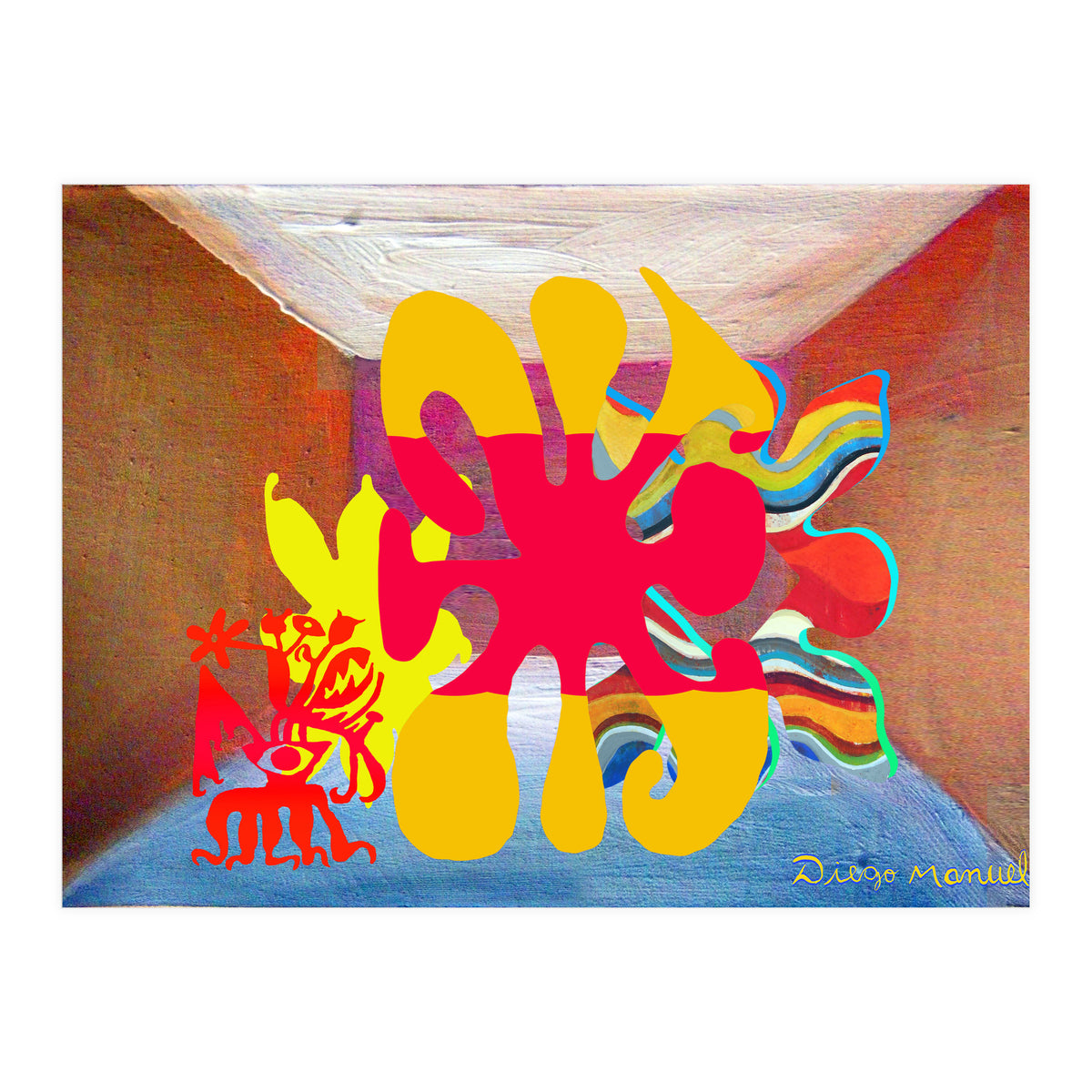 Pop Abstract Escena 2023 5 (Print Only)