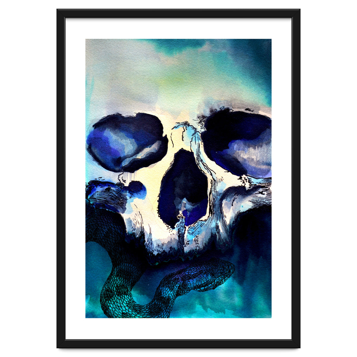 Blue Skull