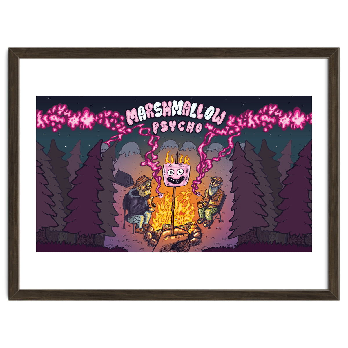 Marshmallow Psycho 12.3% ABV Bourbon Barrel Aged Marshmallow Stout