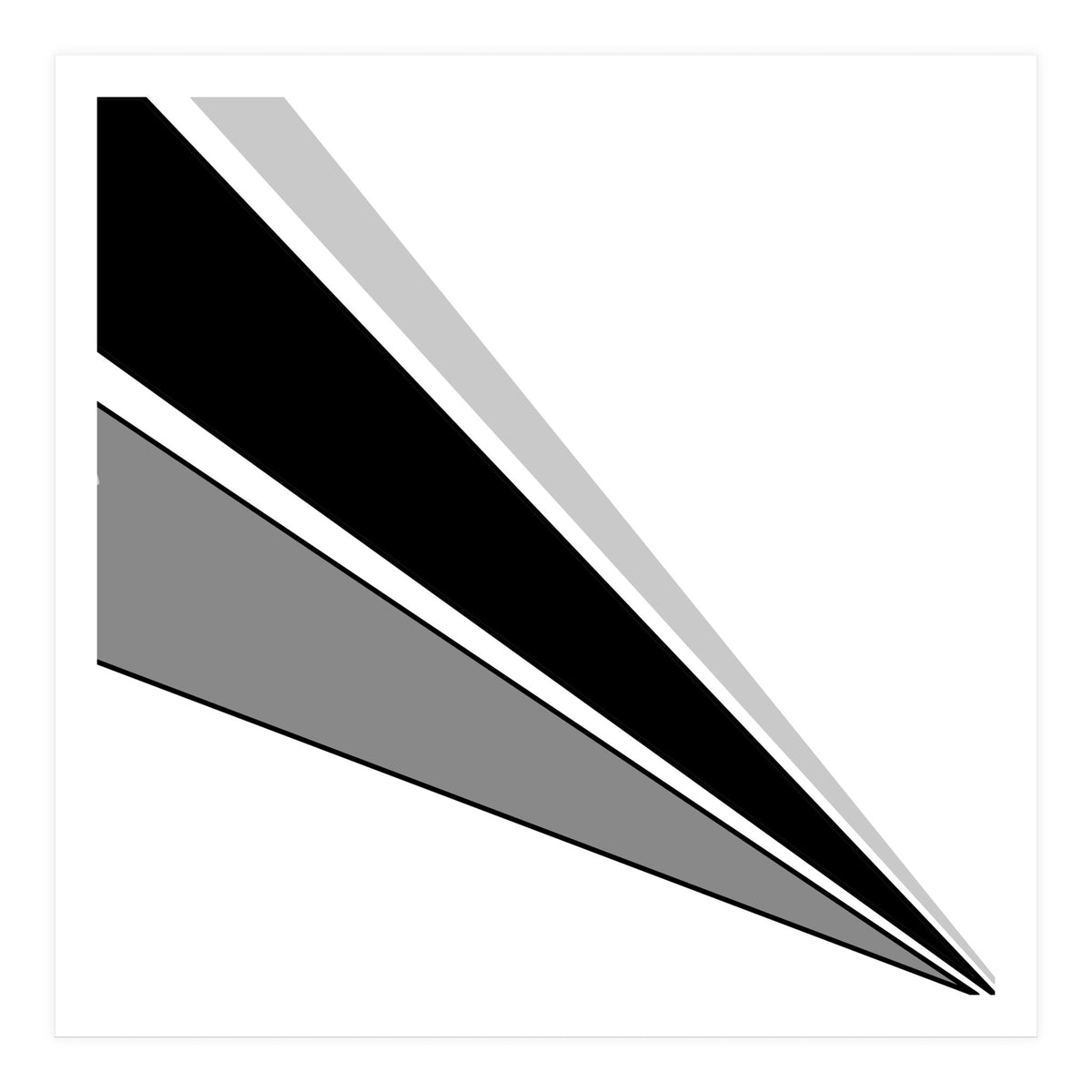 Black And White Escape (Print Only)