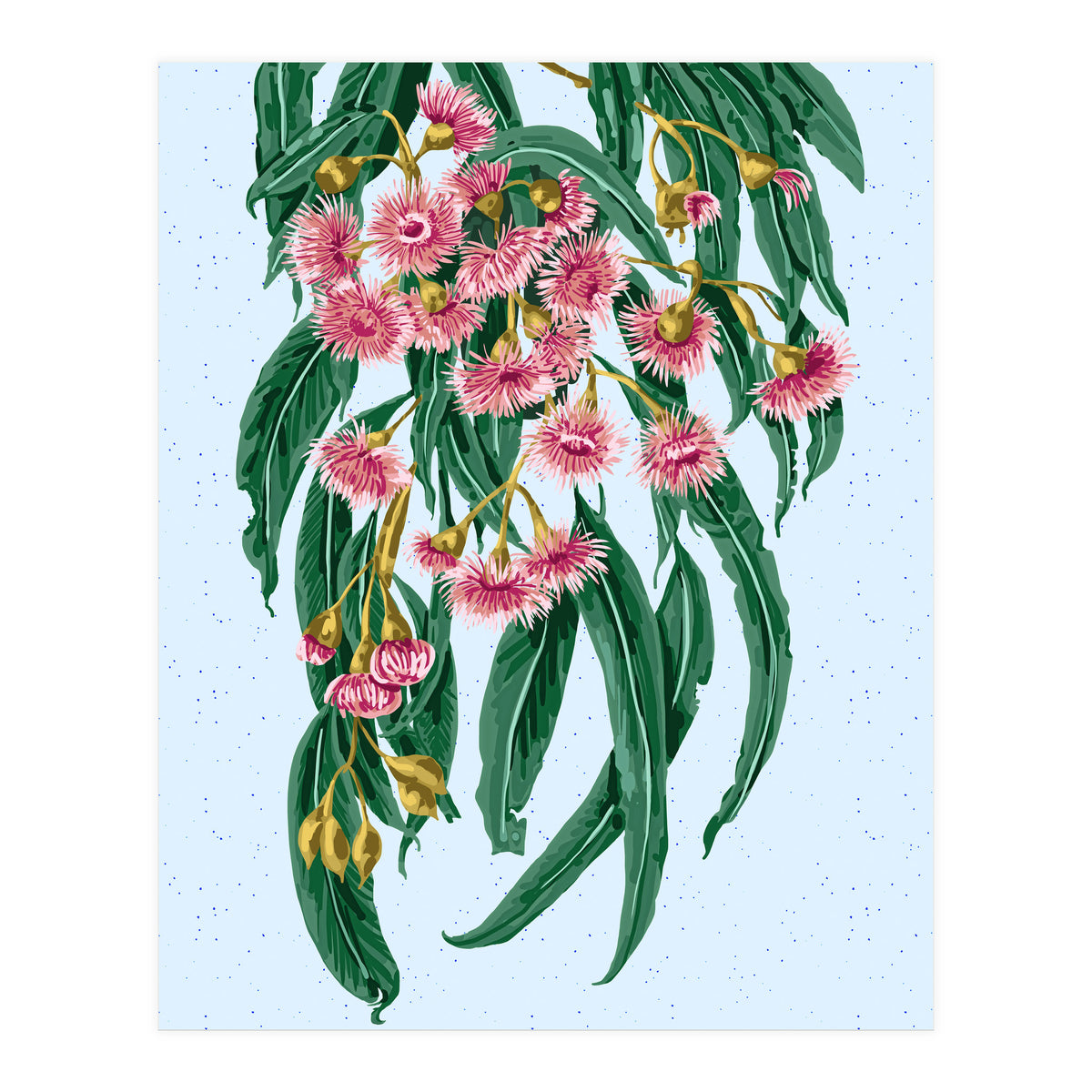 The Blossom Of A Golden Mind (Print Only)