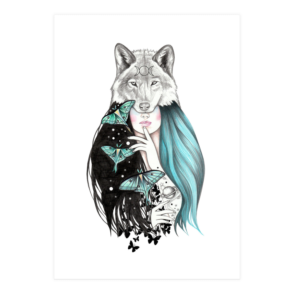 Luna Moth (Print Only)