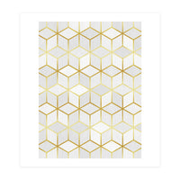 Colorful and golden pattern V (Print Only)