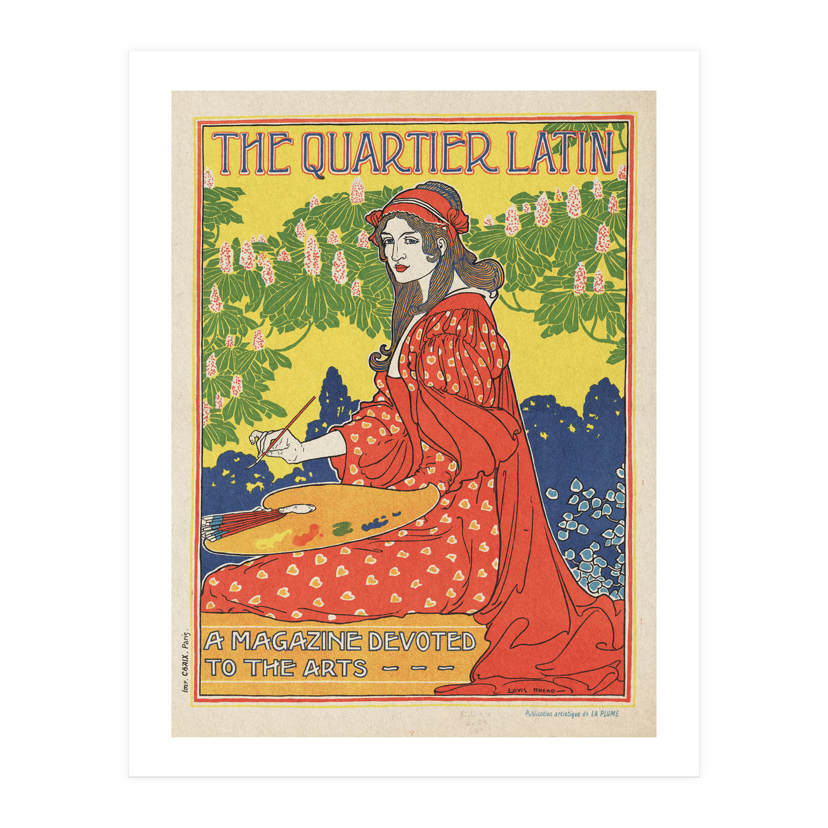 The Quartier Latin (a Magazine Devoted To The Arts) (Print Only)