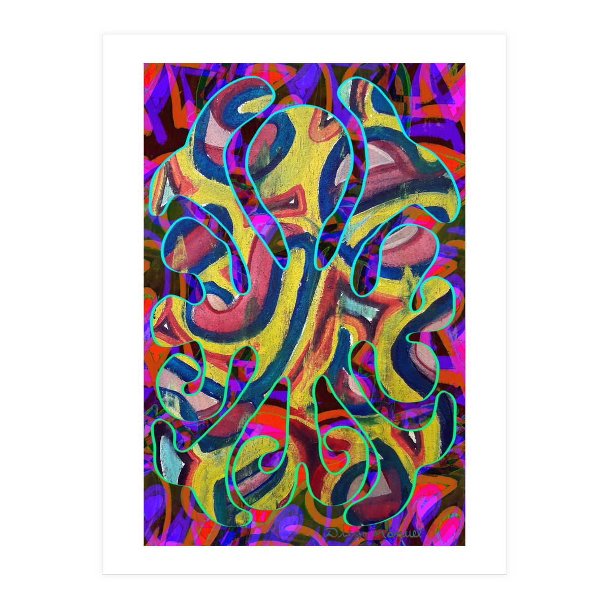 Pop Abstract 2023 Tapiz 52 (Print Only)