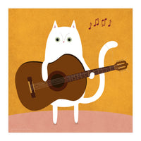 Cat 98: The rock star (Print Only)