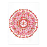 Red & Gold Mandala (Print Only) thumbnail