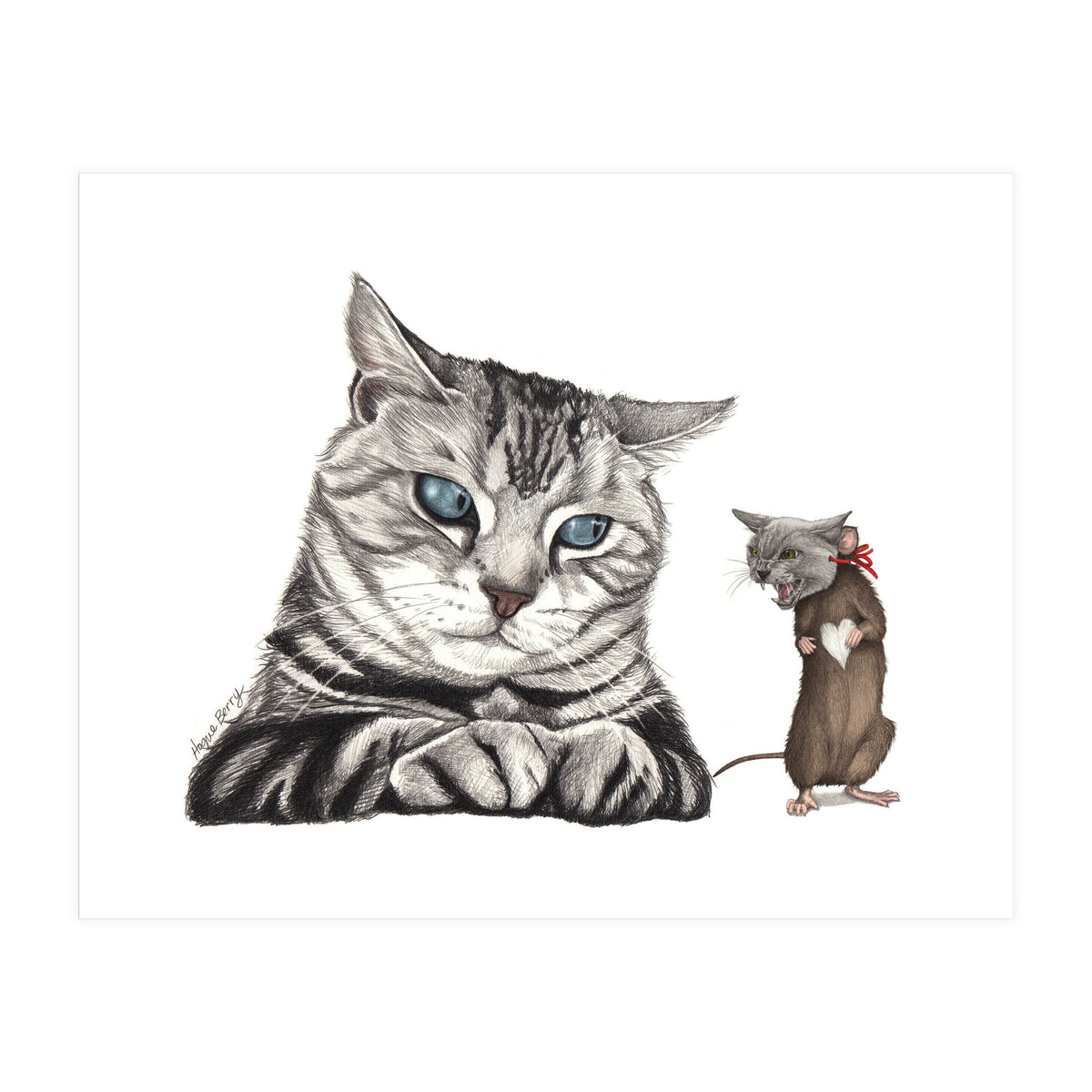 Cat and Mouse (Print Only)