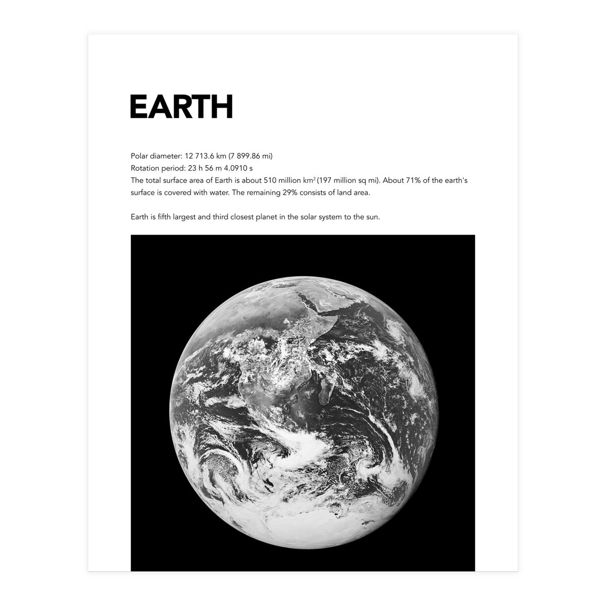 EARTH (Print Only)