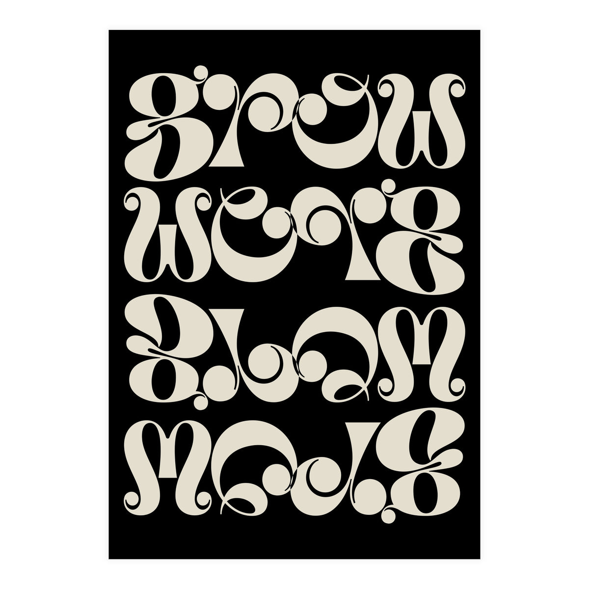 Grow Grow Grow! (Print Only)