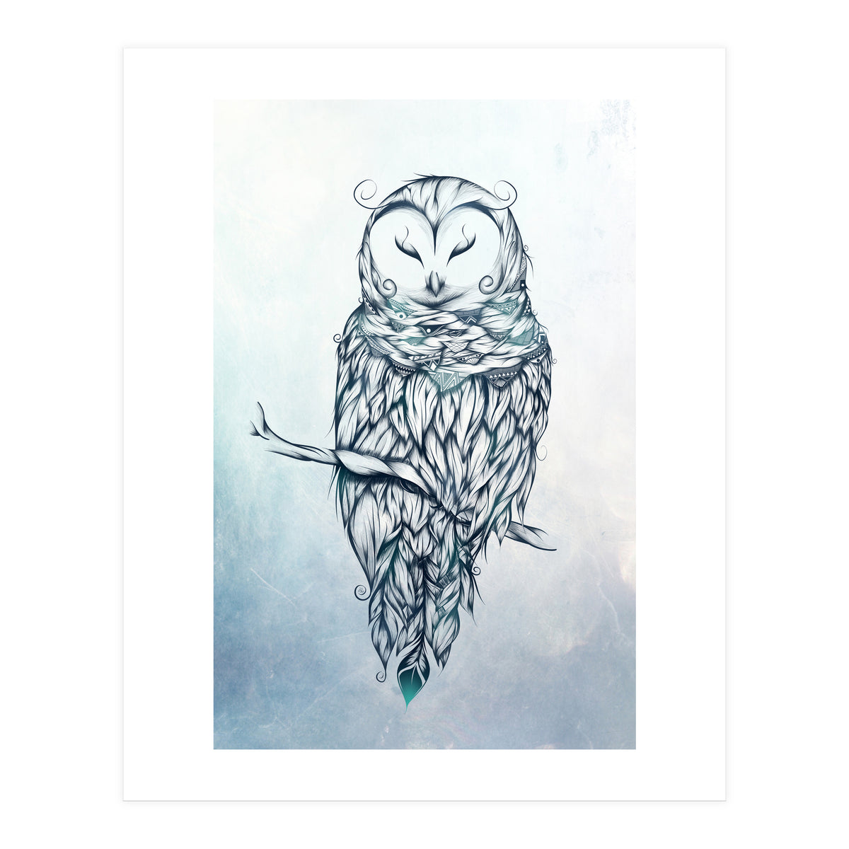 Snow Owl (Print Only)