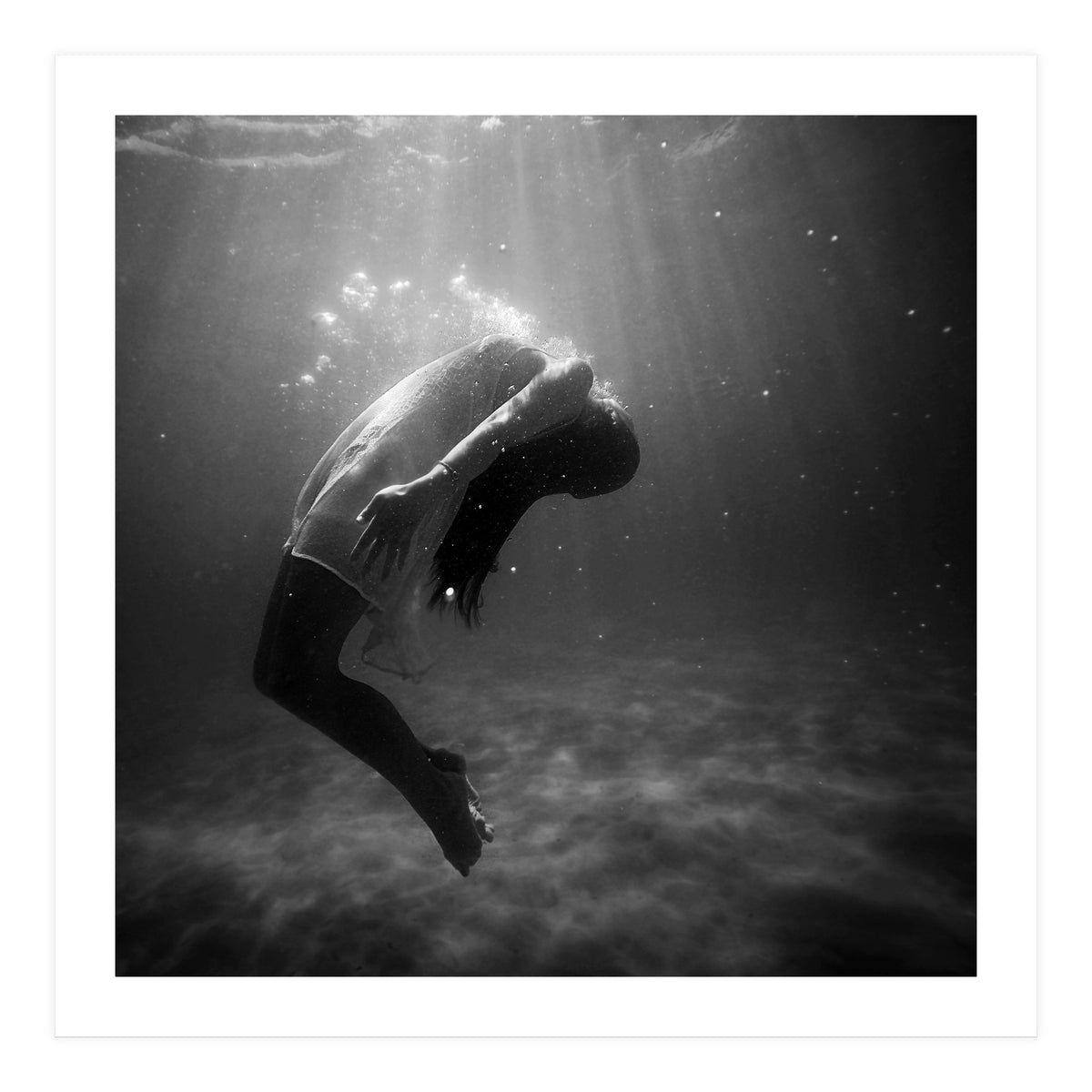 Woman Inside The Water (Print Only)