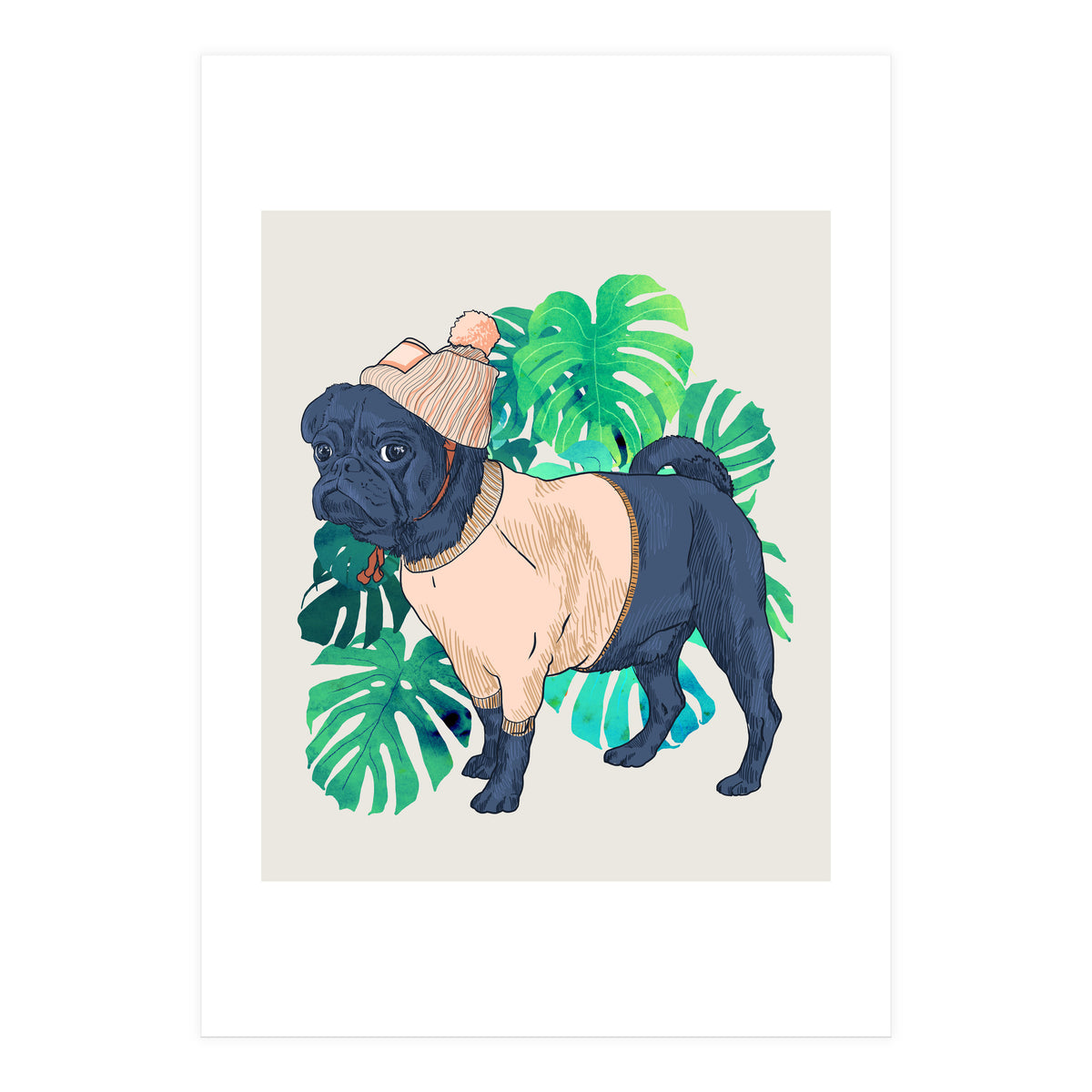 Got A Pug (Print Only)