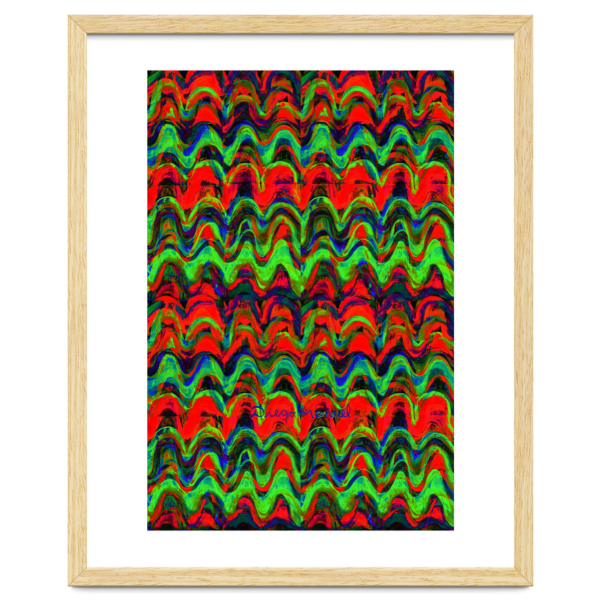 Pop abstract color full