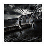 Pier at a smokey night. (Print Only) thumbnail