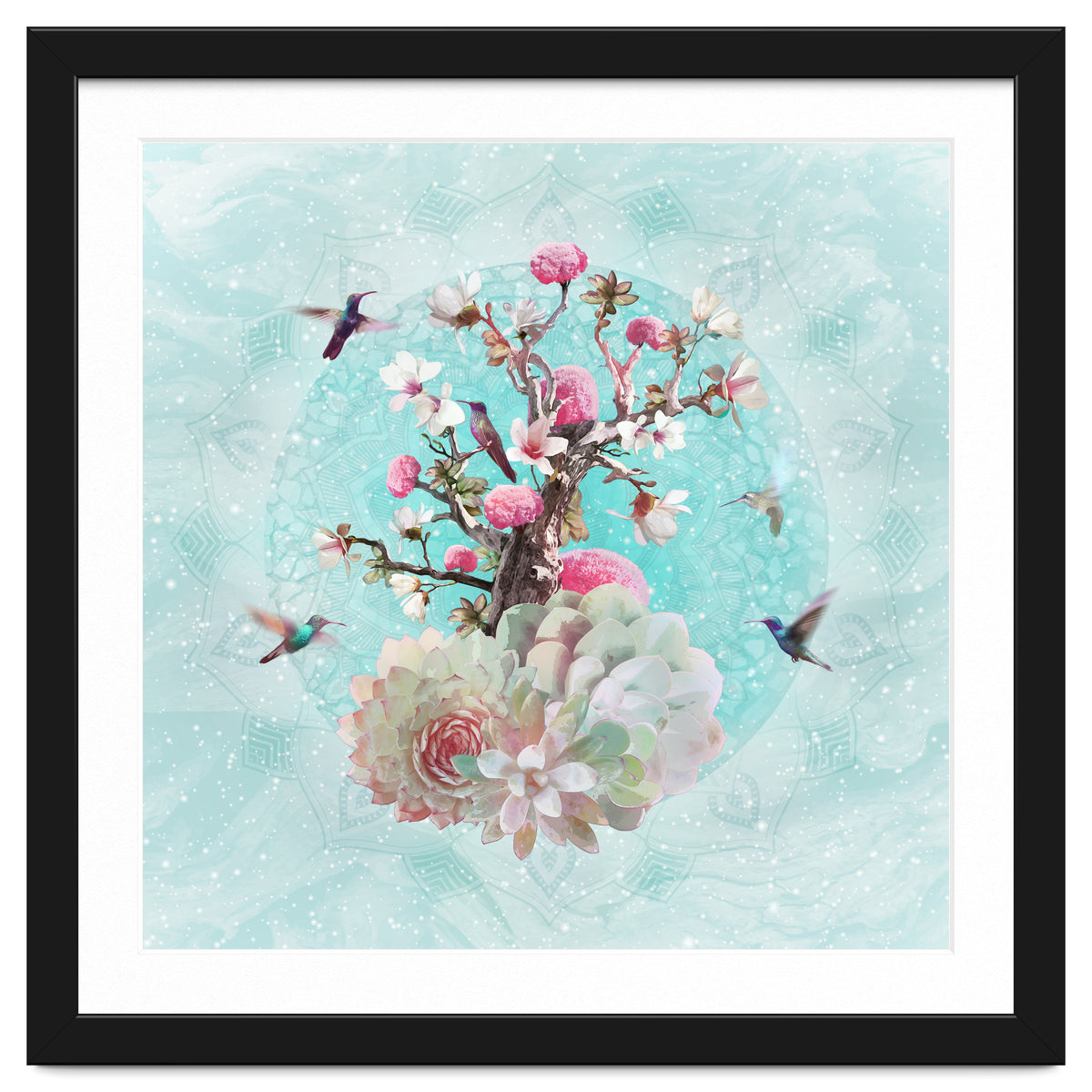 Floral Hummingbird
