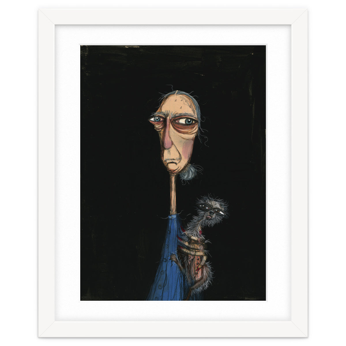 Woman Holding A Chihuahua