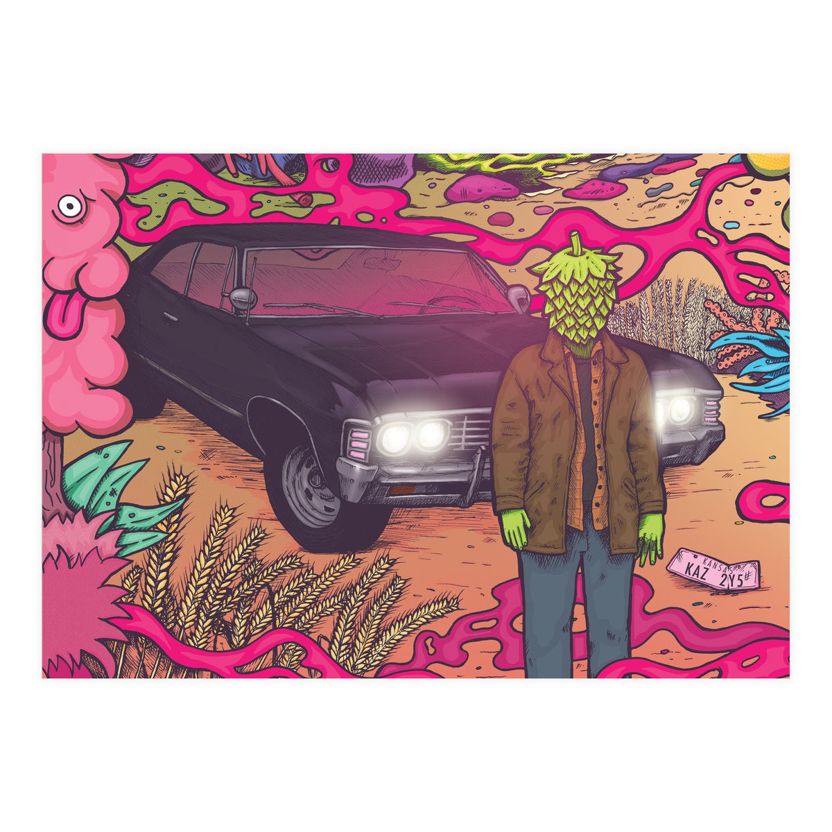 Wayward Son American Style Wheat Beer 5.0% ABV Abbeydale x Ridgeside Brewery (Print Only)