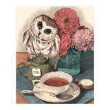 Sweet Little Tea Owl (Print Only) thumbnail