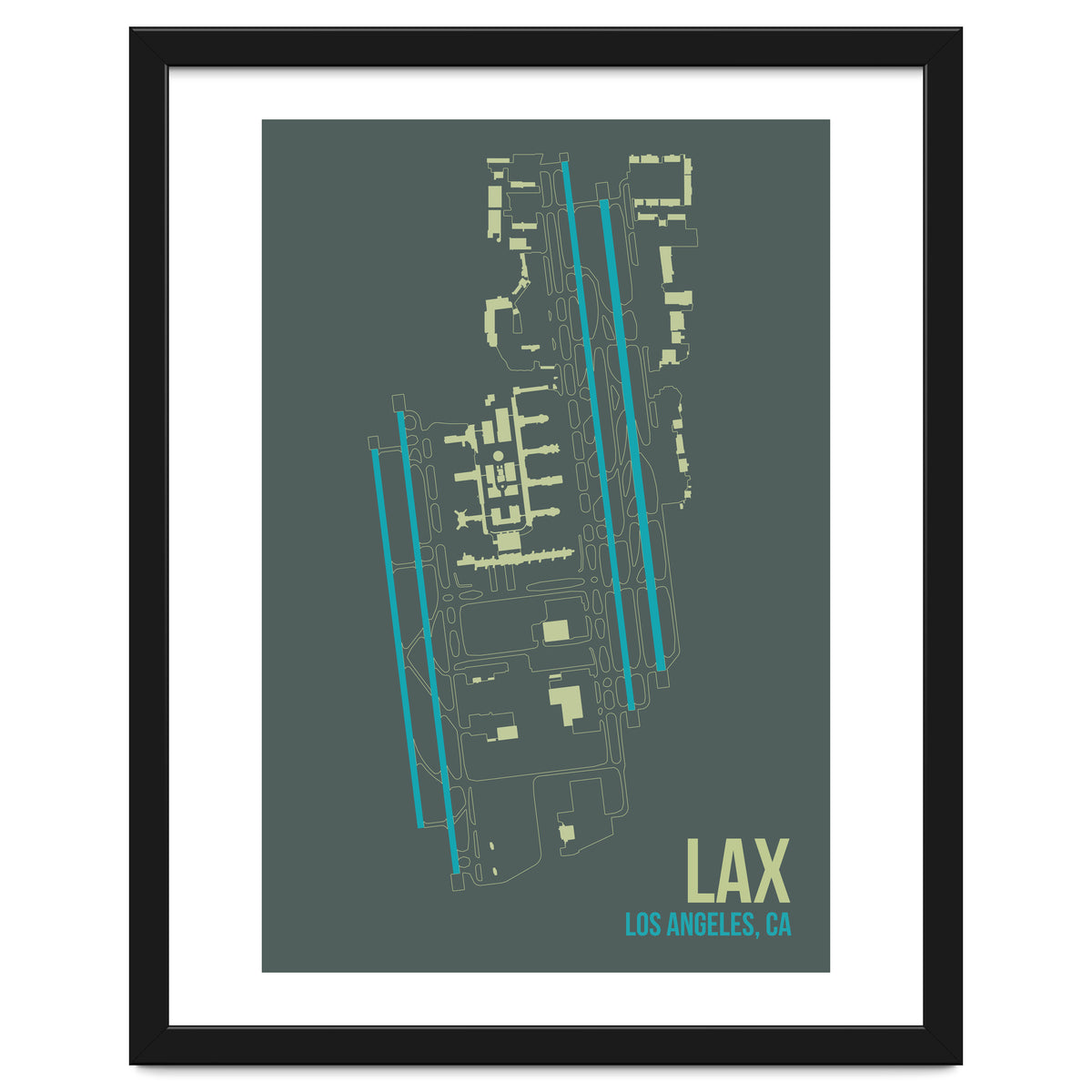 LAX Airport Layout