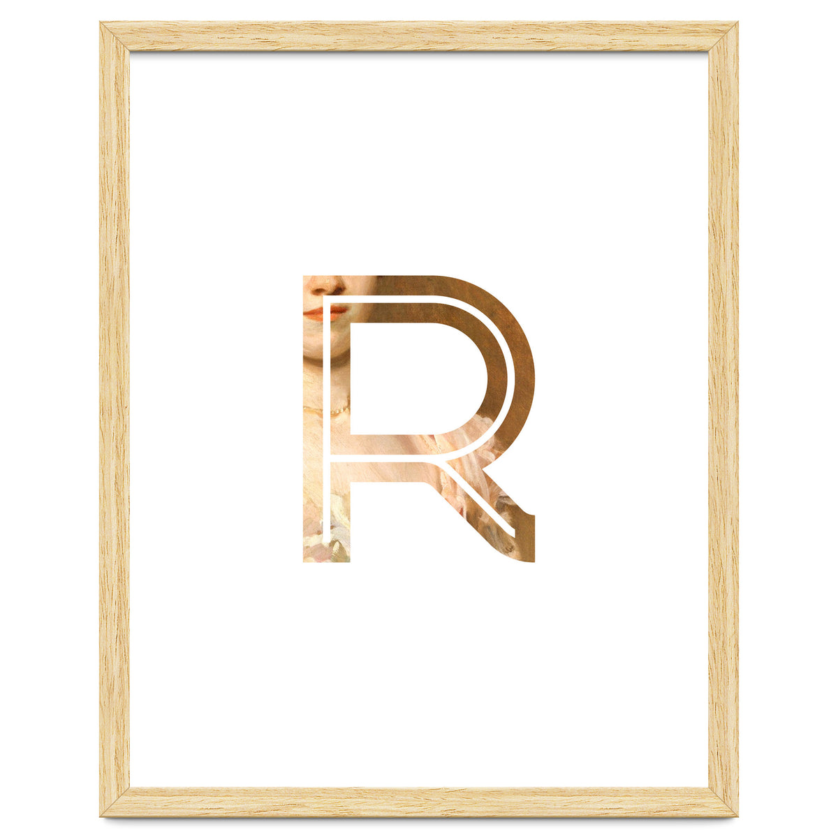 Letter R - (Impress)