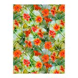 Nasturtiums watercolor 01 (Print Only) thumbnail