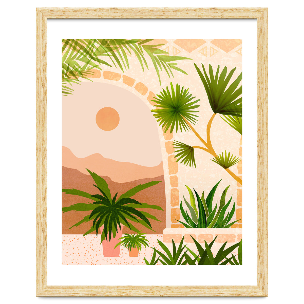 Southwest Summer Scene