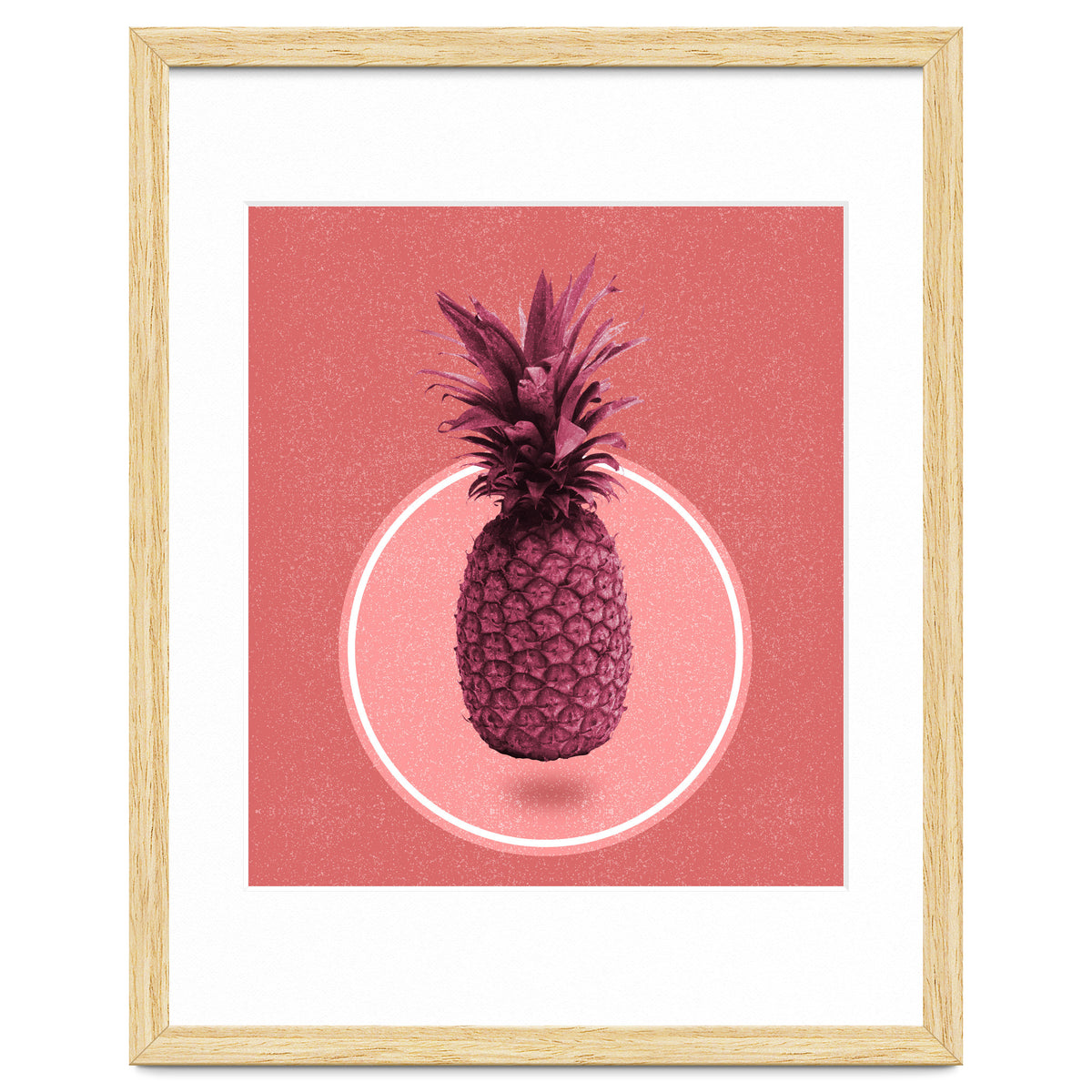 Purple Floating Pineapple