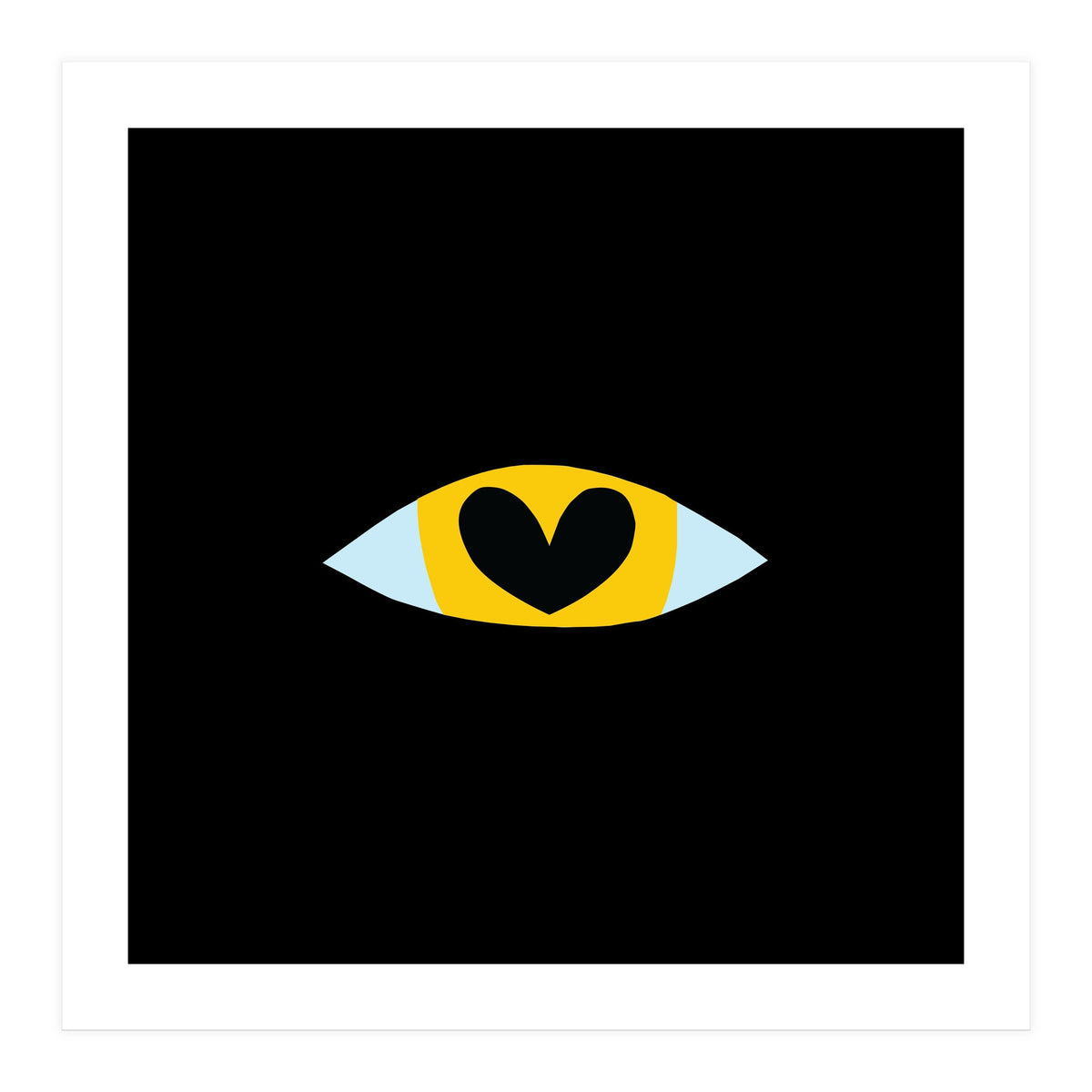 Heart Eye Black (Print Only)