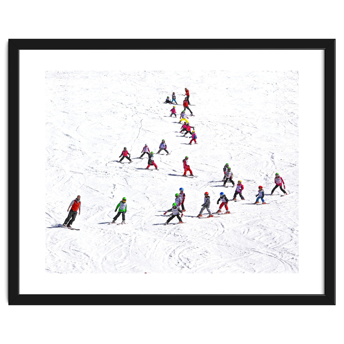 Ski school (Colour)