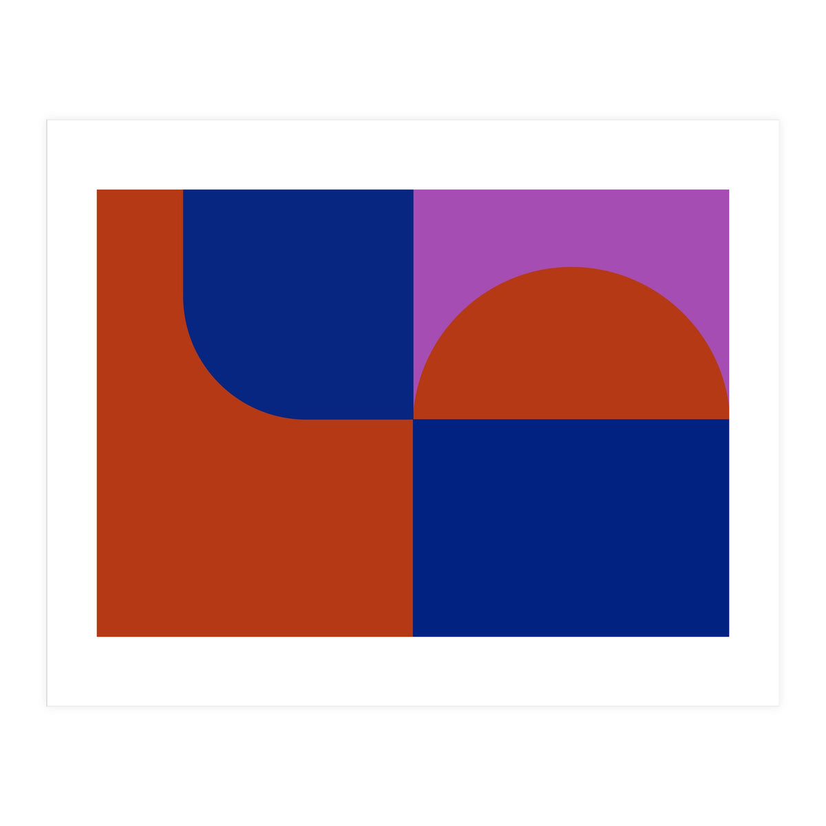 Sunny city | abstract modern (Print Only)