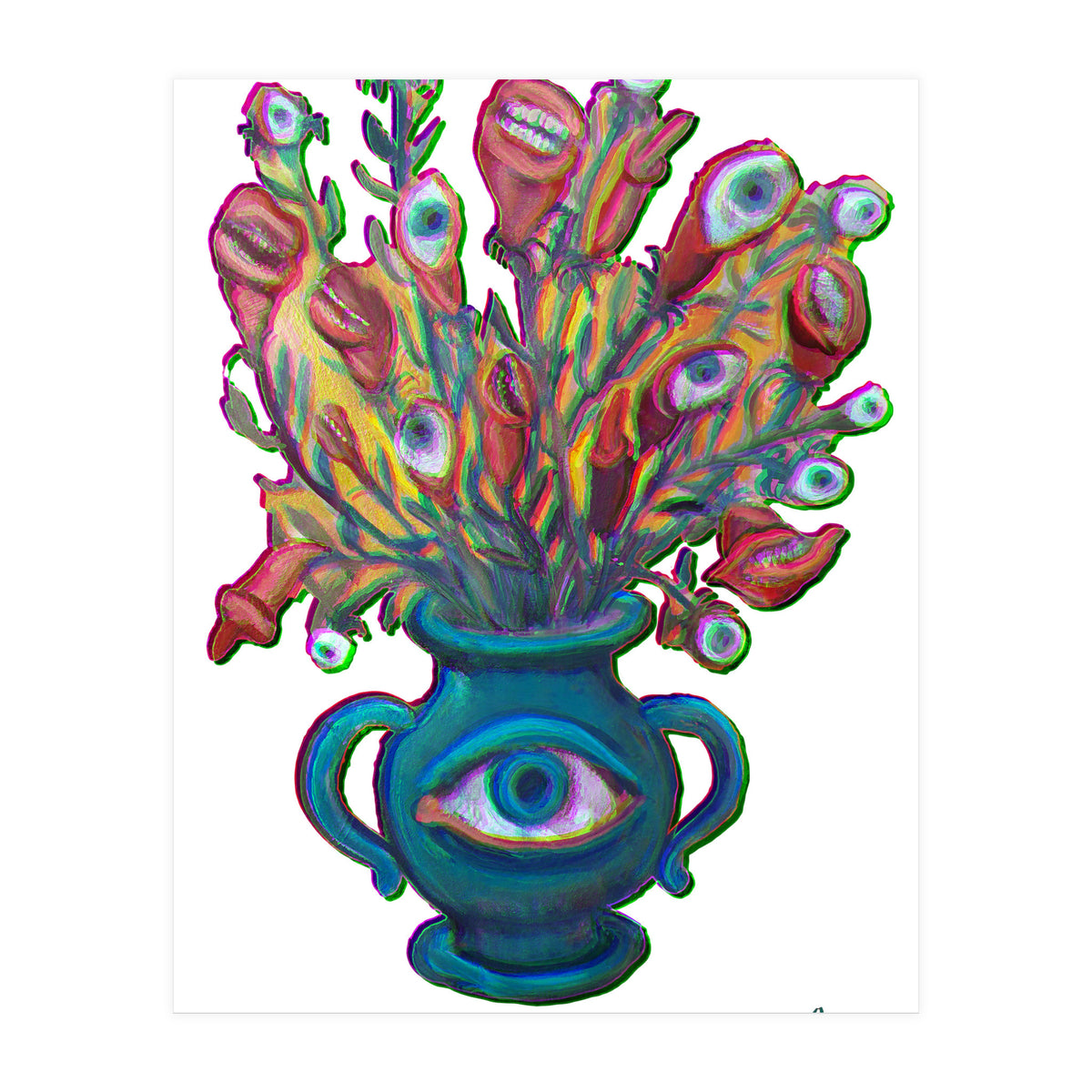 Florero Fantastico 2018 3d (Print Only)