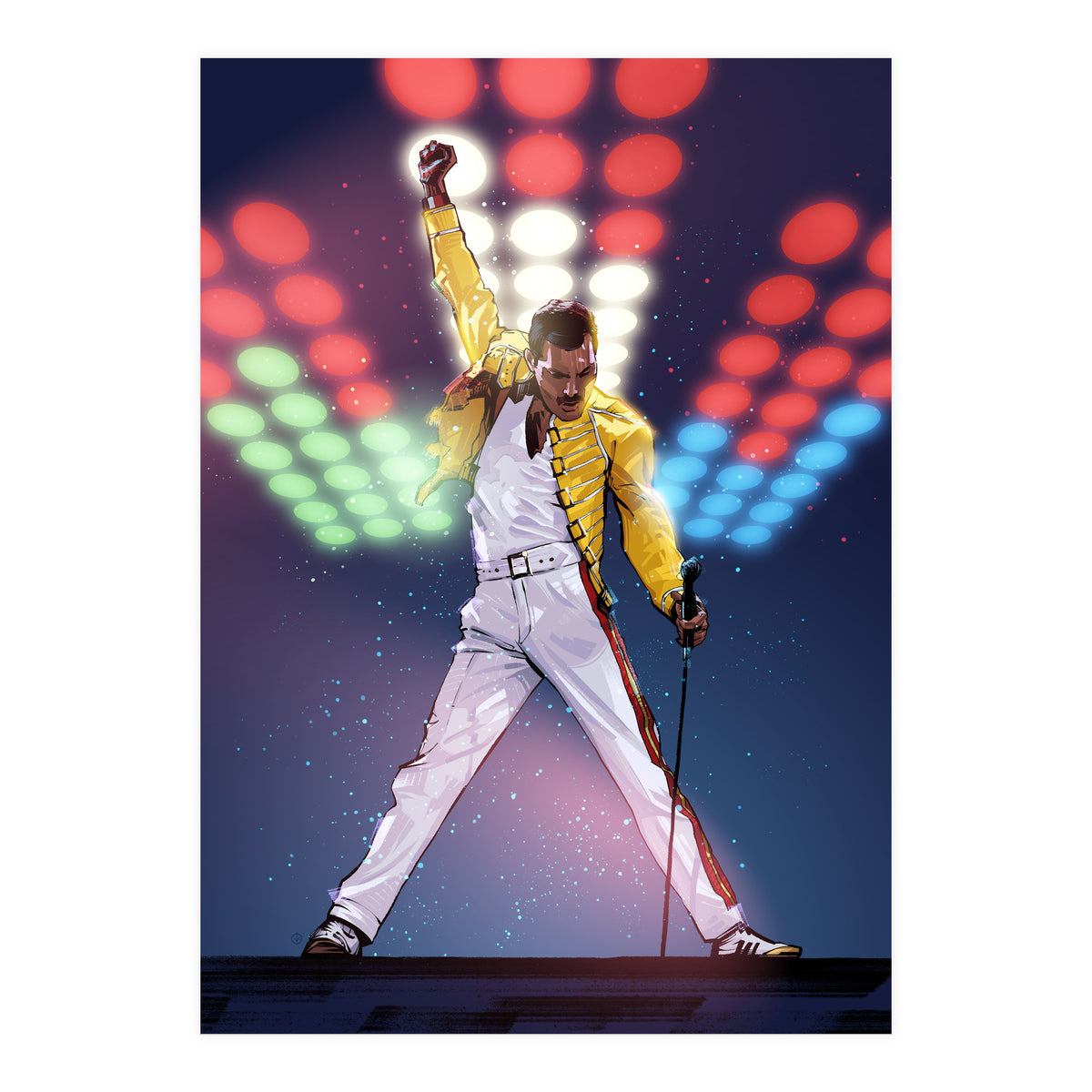 Freddie Mercury (Print Only)