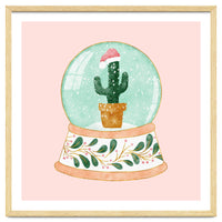 Cactus Snow Globe